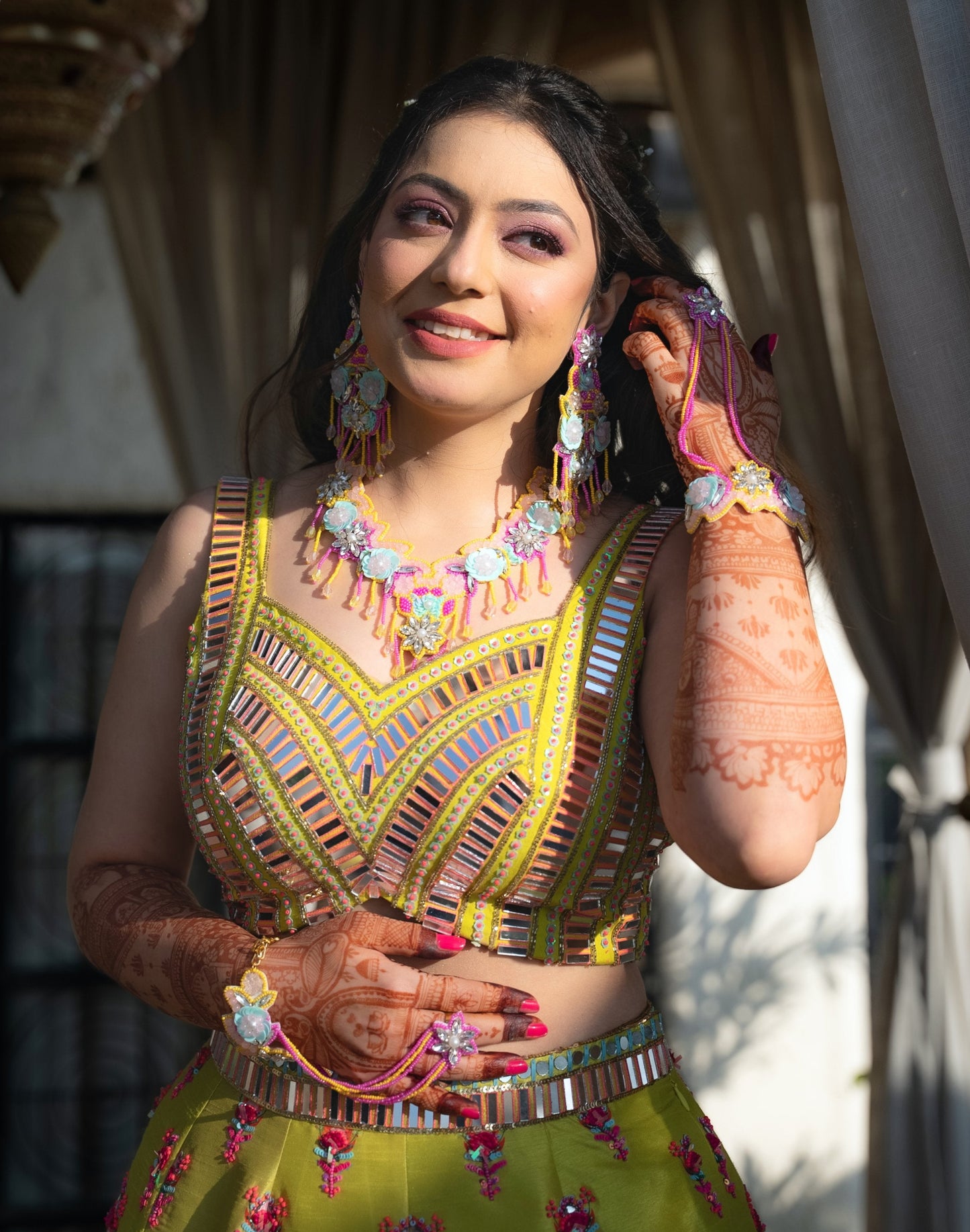 Pre-Bridal & Special Event Makeup – Sangeet, Engagement, Bhaat & Cocktail by Sugandha KM
